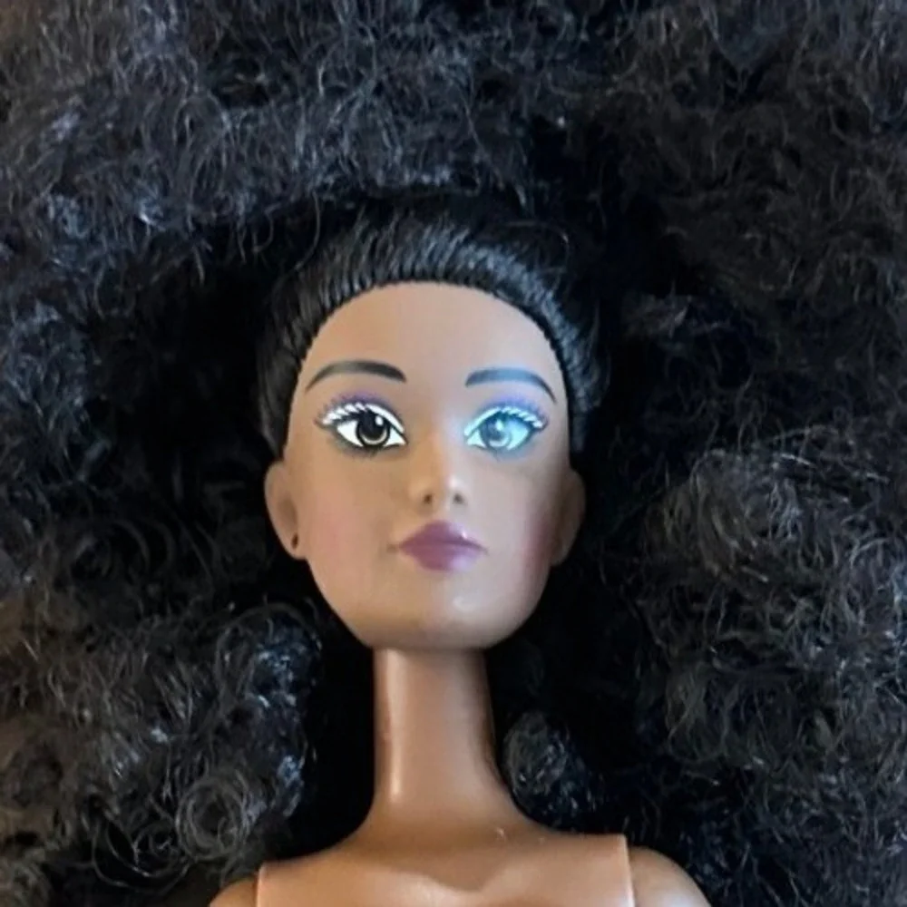 Purpose Toys Naturalistas Doll Black Afro Hair Nude Body 2483MT01 Articulated